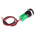 RS PRO Green Panel Mount Indicator, 6 → 36V dc, 14mm Mounting Hole Size, Lead Wires Termination, IP67