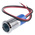 RS PRO Blue Panel Mount Indicator, 24V dc, 14mm Mounting Hole Size, Lead Wires Termination, IP67