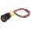 RS PRO Yellow Panel Mount Indicator, 24V dc, 14mm Mounting Hole Size, Lead Wires Termination, IP67