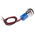 RS PRO Blue Panel Mount Indicator, 220V ac, 14mm Mounting Hole Size, Lead Wires Termination, IP67