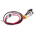 RS PRO Yellow Panel Mount Indicator, 2V dc, 8mm Mounting Hole Size, Lead Wires Termination, IP67