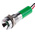RS PRO Green Panel Mount Indicator, 24V dc, 8mm Mounting Hole Size, Lead Wires Termination, IP67