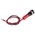 RS PRO Red Panel Mount Indicator, 12V dc, 8mm Mounting Hole Size, Lead Wires Termination, IP67