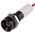 RS PRO White Panel Mount Indicator, 24V dc, 8mm Mounting Hole Size, Lead Wires Termination, IP67