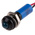 RS PRO Blue Panel Mount Indicator, 24V dc, 8mm Mounting Hole Size, Lead Wires Termination, IP67
