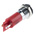 RS PRO Red Panel Mount Indicator, 110V dc, 14mm Mounting Hole Size, IP67