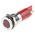 RS PRO Red Panel Mount Indicator, 110V dc, 14mm Mounting Hole Size, IP67