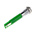 RS PRO Green Panel Mount Indicator, 12V dc, 8mm Mounting Hole Size, Faston, Solder Lug Termination, IP67