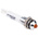 RS PRO Orange Panel Mount Indicator, 10.8 → 13.2V dc, 6mm Mounting Hole Size, IP67