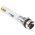 RS PRO Orange Panel Mount Indicator, 21.6 → 26.4V dc, 6mm Mounting Hole Size, IP67