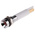 RS PRO Orange Panel Mount Indicator, 10.8 → 13.2V dc, 8mm Mounting Hole Size, IP67