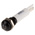RS PRO White Panel Mount Indicator, 110V ac, 8mm Mounting Hole Size, IP67