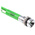 RS PRO Green Panel Mount Indicator, 110V ac, 8mm Mounting Hole Size, IP67