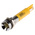 RS PRO Yellow Panel Mount Indicator, 220V ac, 8mm Mounting Hole Size, IP67