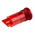 RS PRO Red Panel Mount Indicator, 28V, 22mm Mounting Hole Size, Faston, Solder Lug Termination, IP67