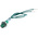 CAMDENBOSS Green Panel Mount Indicator, 28V, 6.4mm Mounting Hole Size, Lead Wires Termination
