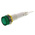 Arcolectric (Bulgin) Ltd Green Neon Panel Mount Indicator, 230V ac, 10mm Mounting Hole Size, Solder Tab Termination