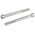 RS PRO Plain Stainless Steel Hex Socket Cap Screw, DIN 912, M10 x 80mm
