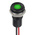 RS PRO Green Panel Mount Indicator, 1.8 → 3.3V dc, 8mm Mounting Hole Size, Lead Wires Termination, IP67