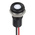 RS PRO White Panel Mount Indicator, 1.8 → 3.3V dc, 8mm Mounting Hole Size, Lead Wires Termination, IP67