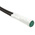 Arcolectric (Bulgin) Ltd Green Neon Panel Mount Indicator, 230V ac, 8mm Mounting Hole Size, Lead Wires Termination