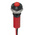 RS PRO Red Panel Mount Indicator, 12V dc, 8mm Mounting Hole Size, Lead Wires Termination, IP67