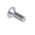 RS PRO Plain Stainless Steel Hex Socket Countersunk Screw, ISO 10642, M6 x 16mm