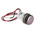 Dialight Red Panel Mount Indicator, 24V dc, 17.5mm Mounting Hole Size, Lead Wires Termination