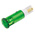 Signal Construct Green Panel Mount Indicator, 24 → 28V, 10mm Mounting Hole Size