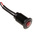 Oxley Red Panel Mount Indicator, 230V ac, 10.2mm Mounting Hole Size, Lead Wires Termination, IP66