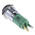 CML Innovative Technologies Green Panel Mount Indicator, 24V, 14mm Mounting Hole Size, Solder Tab Termination, IP67