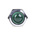 CML Innovative Technologies Green Panel Mount Indicator, 24V, 14mm Mounting Hole Size, Solder Tab Termination, IP67