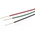 Dialight Green, Red Panel Mount Indicator, 1.9V dc, 6.4mm Mounting Hole Size, Lead Wires Termination