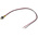 RS PRO Yellow Panel Mount Indicator, 24V dc, 6mm Mounting Hole Size, Lead Wires Termination, IP67