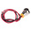 RS PRO Yellow Panel Mount Indicator, 2V dc, 8mm Mounting Hole Size, Lead Wires Termination, IP67