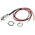 Oxley Red Panel Mount Indicator, 8mm Mounting Hole Size, Lead Wires Termination, IP67