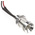Oxley Red Panel Mount Indicator, 8mm Mounting Hole Size, Lead Wires Termination, IP68