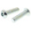 RS PRO Bright Zinc Plated Steel Hex Socket Button Screw, ISO 7380, M8 x 30mm