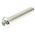 RS PRO Bright Zinc Plated Steel Hex Socket Button Screw, ISO 7380, M8 x 45mm