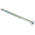 RS PRO Pozidriv Countersunk Steel Wood Screw Bright Zinc Plated, Clear Passivated, No. 10 Thread, 3in Length