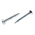 RS PRO Pozidriv Countersunk Steel Wood Screw Bright Zinc Plated, No. 6 Thread, 1in Length