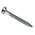 RS PRO Pozidriv Countersunk Steel Wood Screw Bright Zinc Plated, No. 8 Thread, 1.1/2in Length