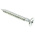 RS PRO Pozidriv Countersunk Steel Wood Screw Bright Zinc Plated, Clear Passivated, No. 10 Thread, 1.1/2in Length