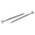 RS PRO Pozidriv Countersunk Steel Wood Screw Bright Zinc Plated, No. 10 Thread, 2.1/2in Length