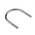 M12 90mm Bright Zinc Plated Steel Round U-Bolt