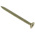 RS PRO Pozidriv Countersunk Steel Wood Screw Yellow Passivated, Zinc Plated, 3mm Thread, 16mm Length