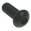 RS PRO Plain Steel Hex Socket Cap Screw, ISO 7380, M12 x 25mm