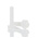 RS PRO, M3 Nylon Thumb Screw, Plain Finish, 10mm