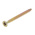 RS PRO Pozidriv Countersunk Steel Wood Screw Yellow Passivated, Zinc Plated, 4mm Thread, 50mm Length