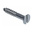 RS PRO Slot Countersunk Stainless Steel Wood Screw, A2 304, No. 8 Thread, 20mm Length